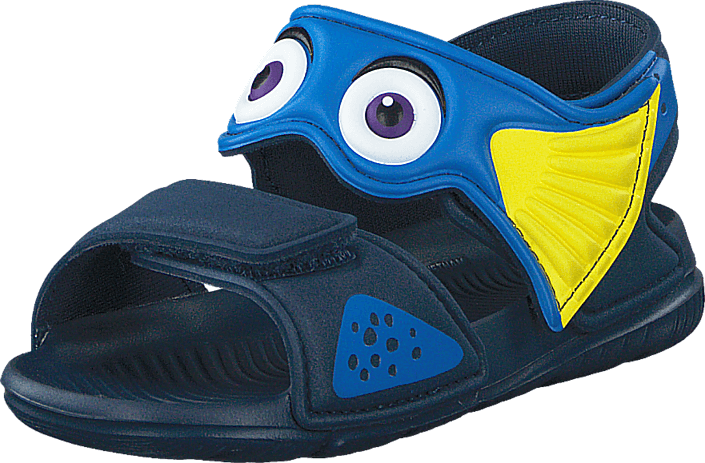 adidas Sport Performance - Disney Akwah 9 I Mineral Blue/Blue/Yellow