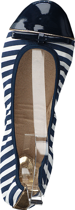Butterfly Twists - Cara Navy / White Stripe