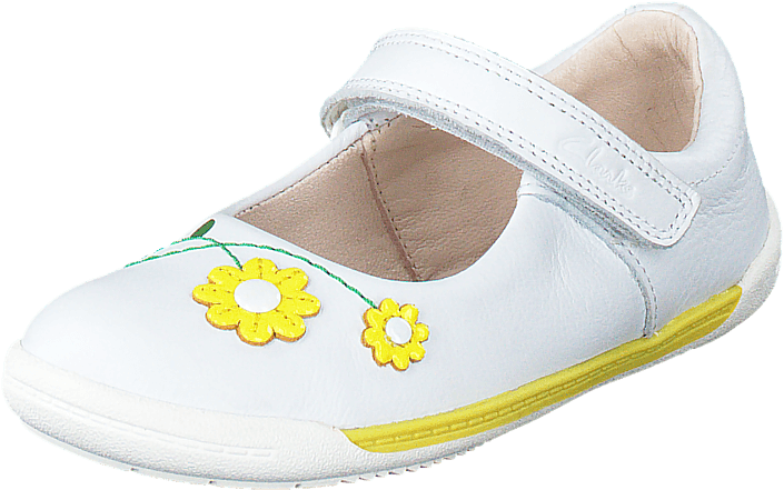 Clarks - Softly Jam Fst White