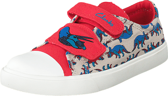 Clarks - Tricer Roar Red Combi