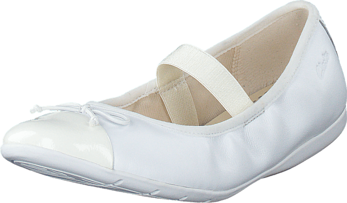 Clarks - Dance Puff Inf White