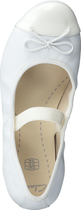 Clarks - Dance Puff Inf White