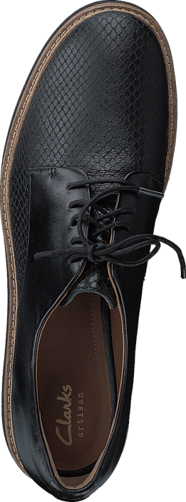 glick darby black leather