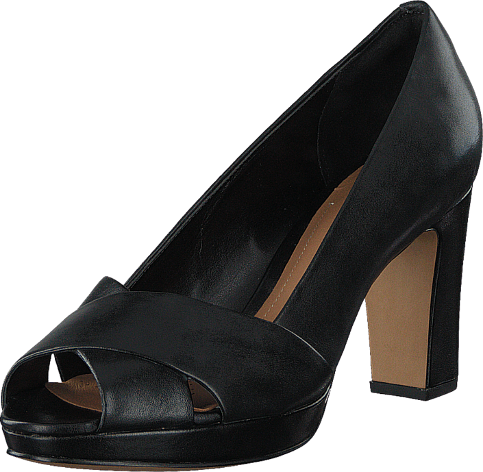 Clarks - Jenness Cloud Black Leather
