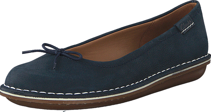 Clarks - Tustin Talulah Navy Leather