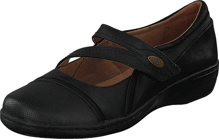 Clarks - Evianna Crown Black Leather