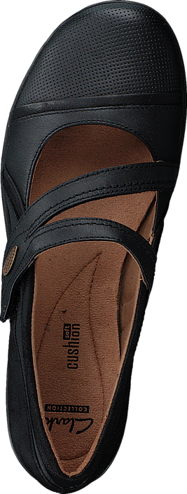 Clarks - Evianna Crown Black Leather