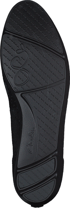 Clarks - Evie Buzz Black Suede