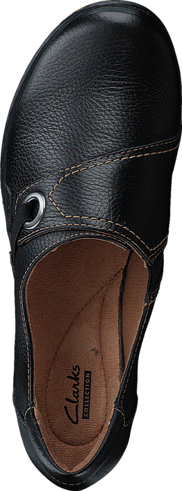 Clarks - Evianna Boa Blk Tumbled Lea