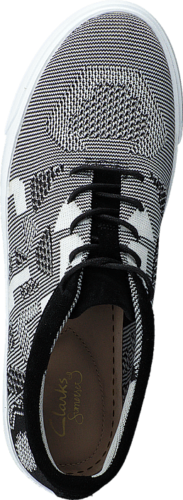 Clarks - Glove Glitter Blk/White