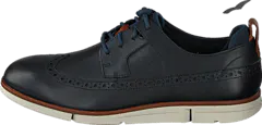 Clarks - Trigen Limit Navy Leather