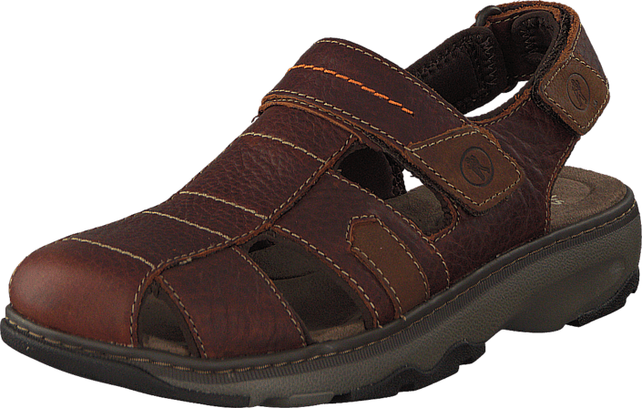 Clarks - Raffe Bay Brown Leather