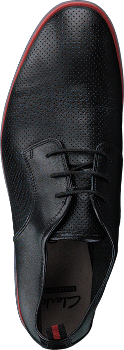 Clarks - Frewick Walk Black Leather