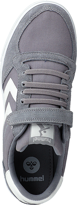 Hummel - Slimmer stadil canvas low Frost grey