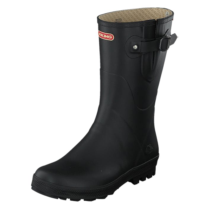 Hedda Black, Female, Schoenen, Laarzen, regenlaarzen, Zwart, EU 40
