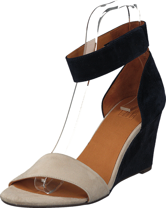 Billi Bi - 11752 Beige Suede Navy