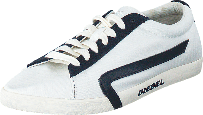 Diesel - Bikkren Canvas White/ Blue Night