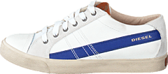Diesel - D-String Low White/Mazarine Blue