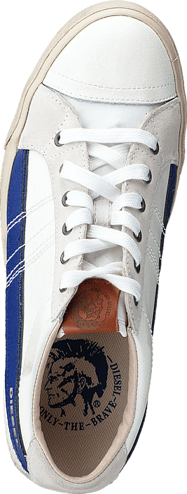 Diesel - D-String Low White/Mazarine Blue