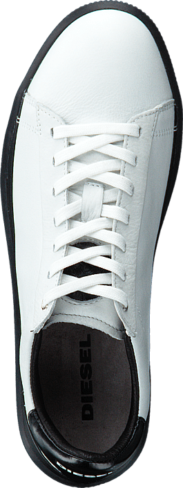 Diesel - S-Naptik Leather White/Black