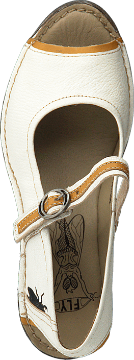 Fly London - Saia Offwhite/Mustard