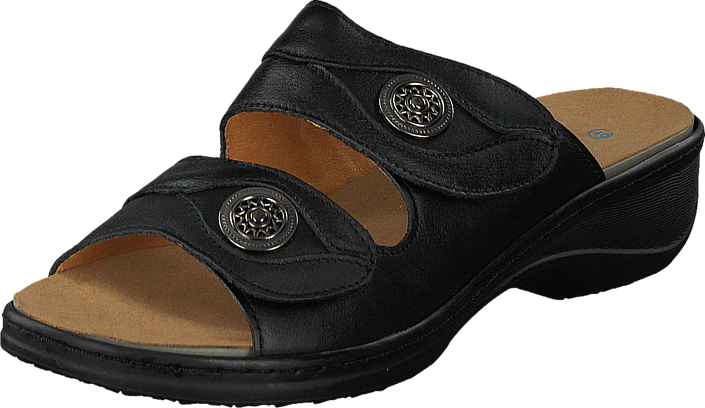 Kjøp Sorte Og Online Tøfler Sandaler Sko 06 Cenica Comfort Black Soft qwx6qAPTR