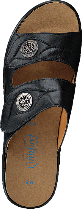 Kjøp Sorte Og Online Tøfler Sandaler Sko 06 Cenica Comfort Black Soft qwx6qAPTR