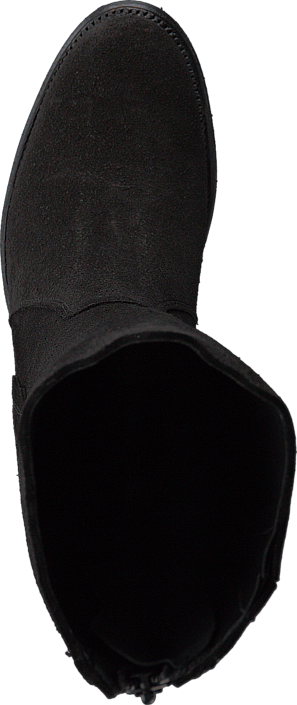 PrimeBoots - Claudia High Afelpado Black Zip