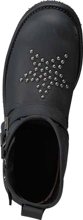 PrimeBoots - Vera Low Old Crazy Black/Nickel