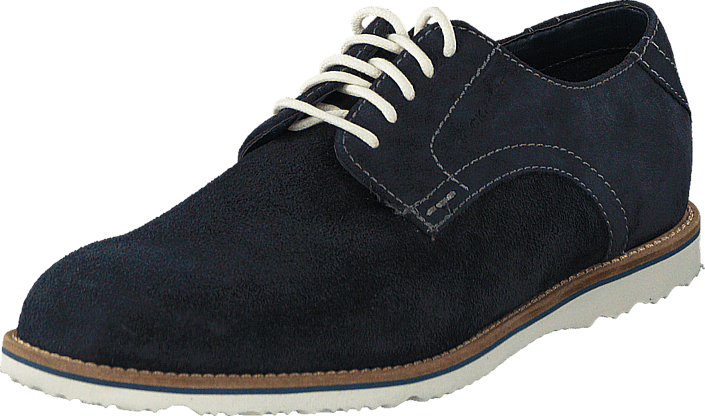 Rockport - Jazz Drive Plain Toe New Dress Blues