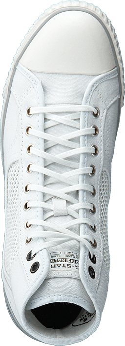 G-Star Raw - Falton Wmn Mesh Hi Bright White