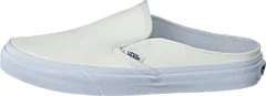 Vans - Classic Slip-On Mule (Leather) White/True White