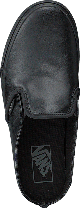 Vans - Classic Slip-On Mule (Leather) Black/Black