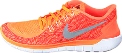 Nike - Wmns Nike Free 5.0 Print Hyper Orange/Black-Sail-White