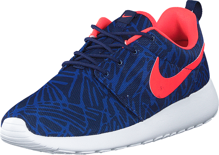 Nike - Wmns Nike Roshe One Print Lyl Bl/Brght Crmsn-Gm Ryl-Wht