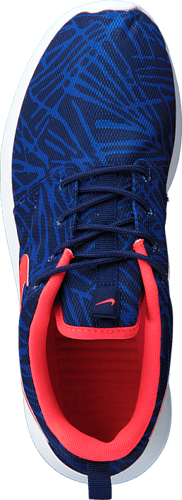 Nike - Wmns Nike Roshe One Print Lyl Bl/Brght Crmsn-Gm Ryl-Wht