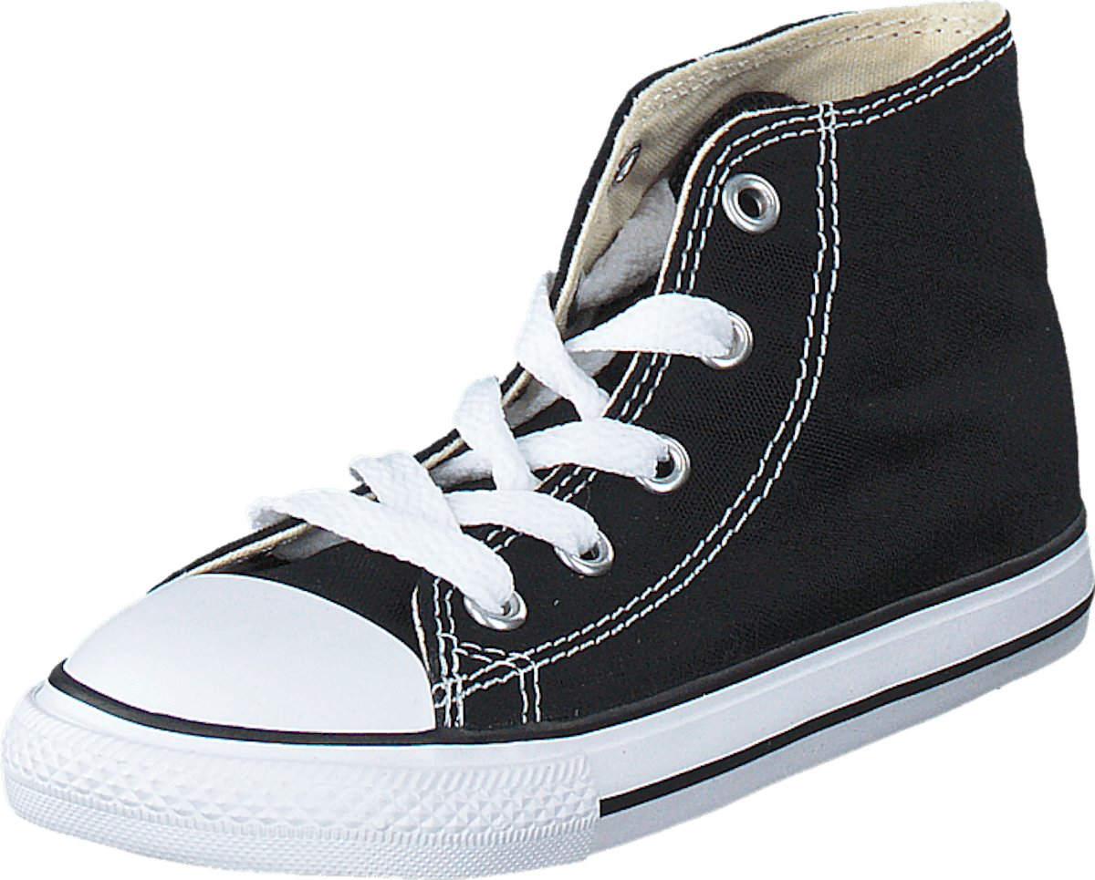 All Star Canvas-Hi Black