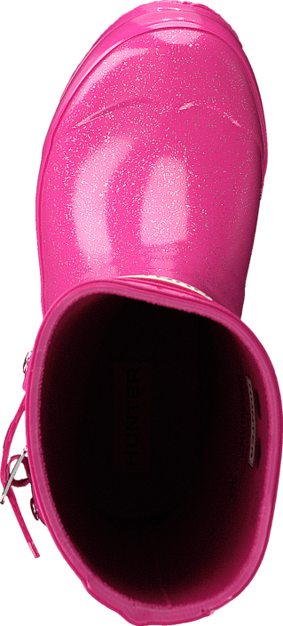 Hunter - Original Kids Glitter Finish Fuchsia