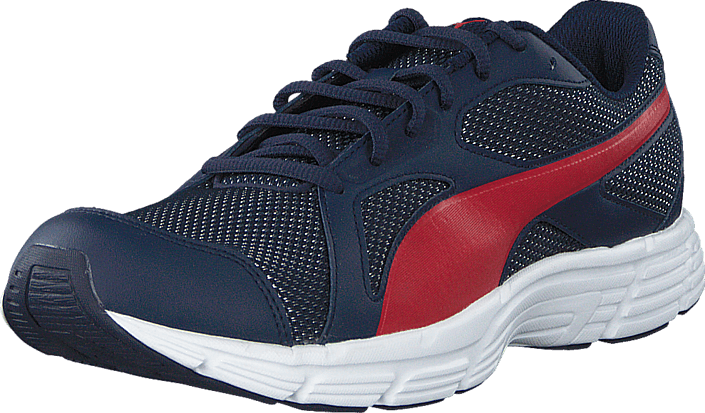 Puma - Axis v4 Mesh Peacoat-High Risk Red