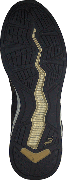 Puma - 698 Ignite Metallic Wn's Black-Metallic Gold-White