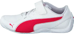 Puma - Drift Cat 5 L NU V Kids White-Rose Red
