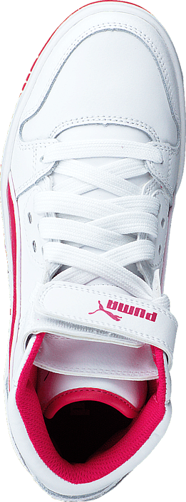 Puma - Puma Rebound Street L Jr White-Rose Red