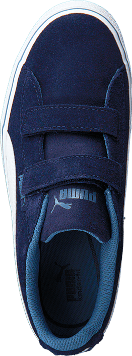 Puma - Puma 1948 Vulc V Kids Peacoat-White