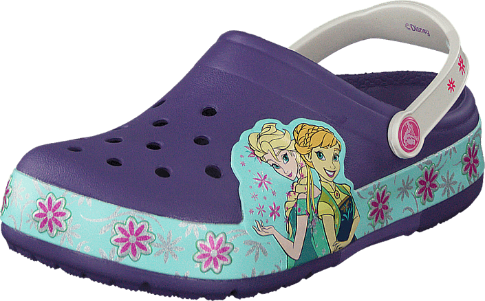 Crocs - CrocsLights FrozenFever Clog K Blue Violet