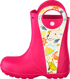 Crocs - Handle It Sea Life Boot K Rasberry