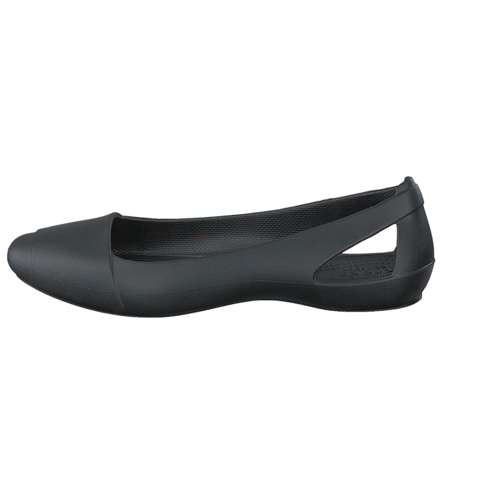 crocs sienna flat black