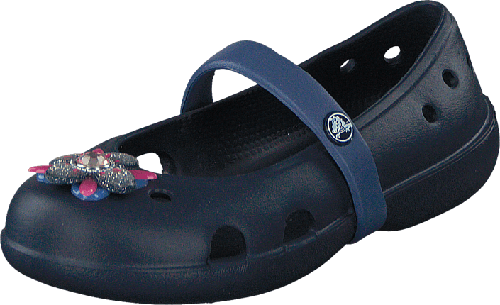 Crocs - Keeley Springtime Flat PS Navy Bijou Blue