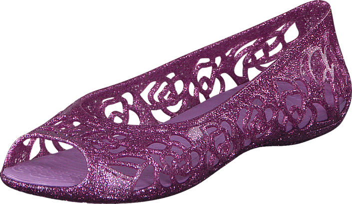 crocs isabella glitter flat