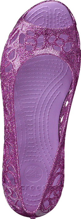 Crocs - Crocs Isabella Glitter Flat GS Wild Orchid/Iris