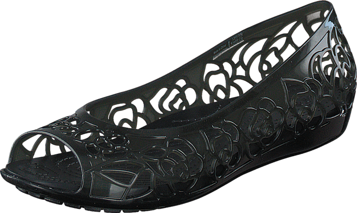 Crocs Isabella Jelly Flat W Black